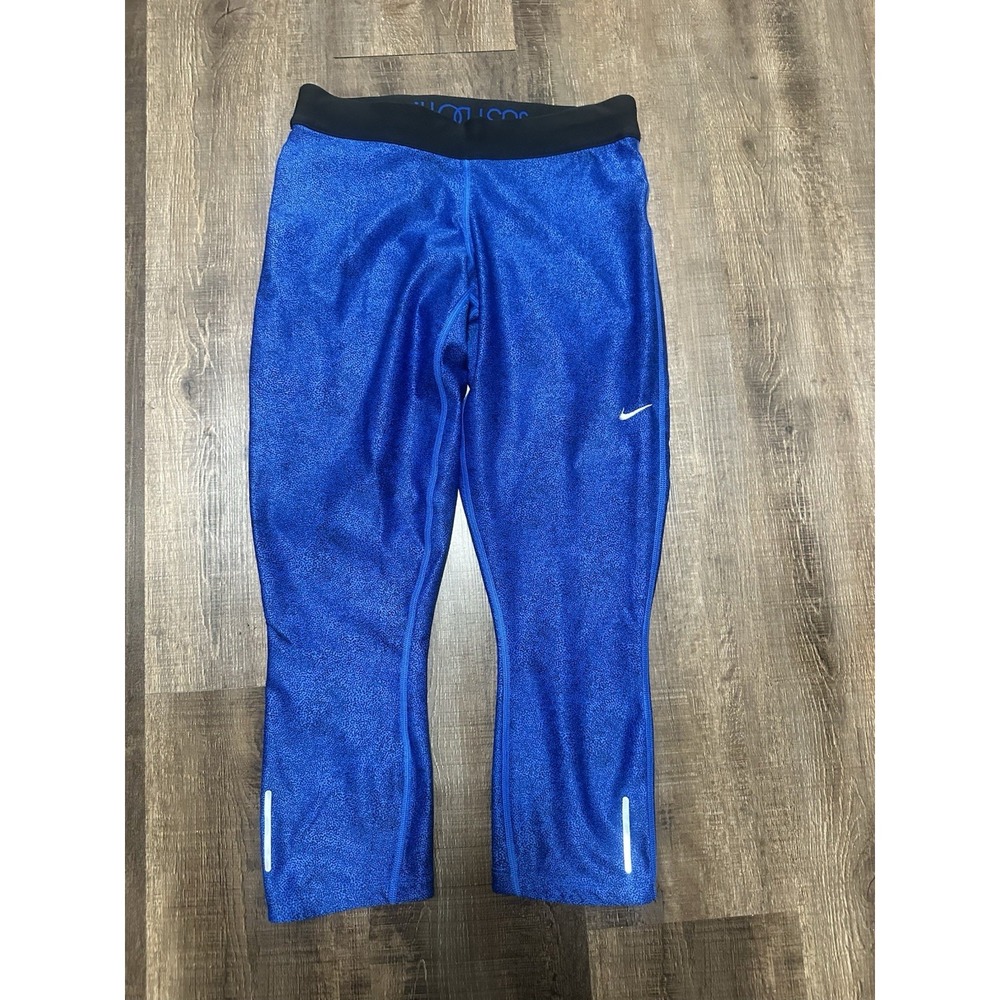 Nike Women's Blue Capris‎ Medium